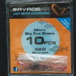 Savagegear fluesnappere. Der medfølger en pakke med 10 stk