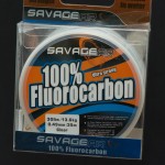 Savage Gear Fluorocarbon 0,49 mm. Der medfølger en rulle med 35 meter